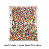 24 Colors 6000pcs Magic DIY Beads Crystal Aqua Water Spray Magic Hand Making 3D Puzzle Beads Kids Educational Toys For Children