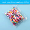 24 Colors 6000pcs Magic DIY Beads Crystal Aqua Water Spray Magic Hand Making 3D Puzzle Beads Kids Educational Toys For Children