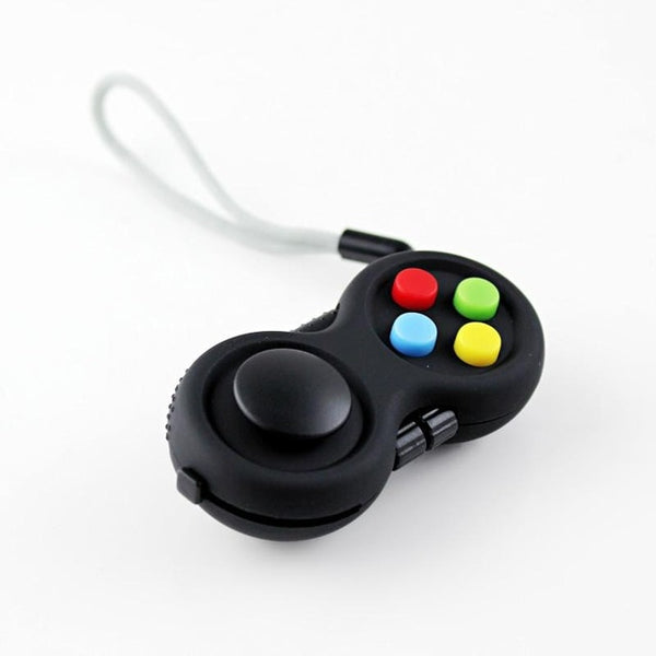 Fidget Pad Cube Stress Reliever Squeeze Fun Magic Cube Fidget Desk Toy Handle Toys Stress Rainbow Strange-shape Puzzles GJY003