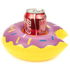 PIKAALAFAN Mini Inflatable Cup Holder Small Flamingo Floating Crab Cute Cartoon Animal Fruits Toy Pool Bathing Party Decoration